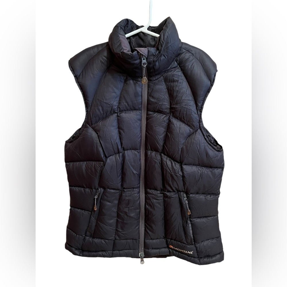 Montane Women’s 6 Navy Blue Anti Freeze Goose Down Gilete Vest